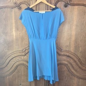 Inclán Studio 100% Silk Tunic Blouse Dress